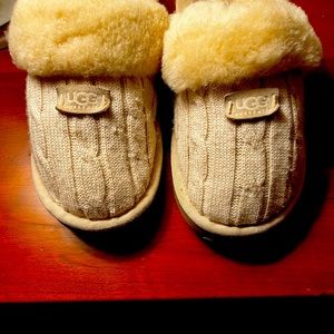 Uggs cardi slippers -size 10